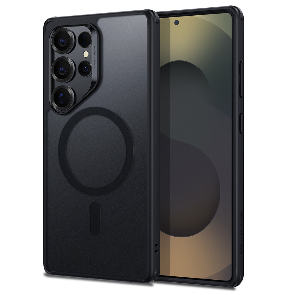 Galaxy S25 Ultra HaloLock Classic Hybrid Case - Frosted Black ESR