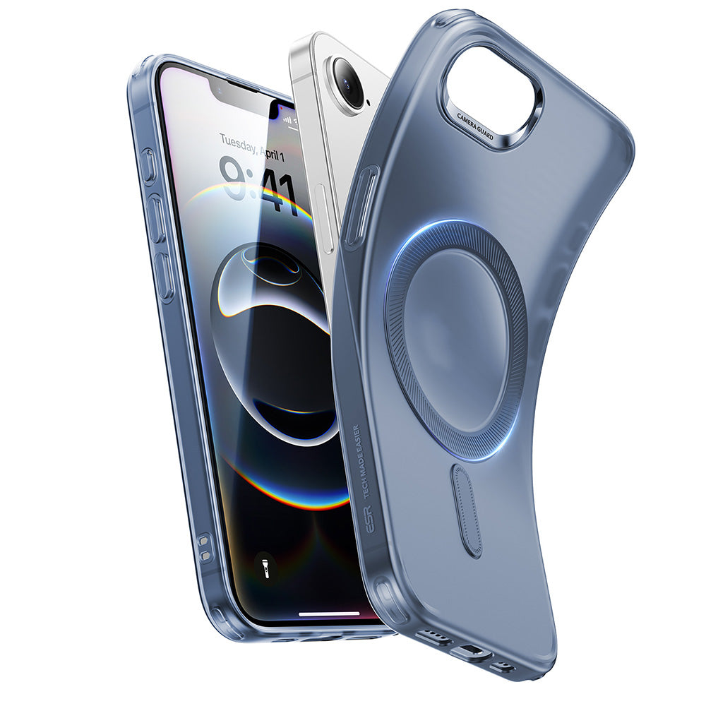 iPhone 16e HaloLock Zero Clear Case - Frosted Blue ESR