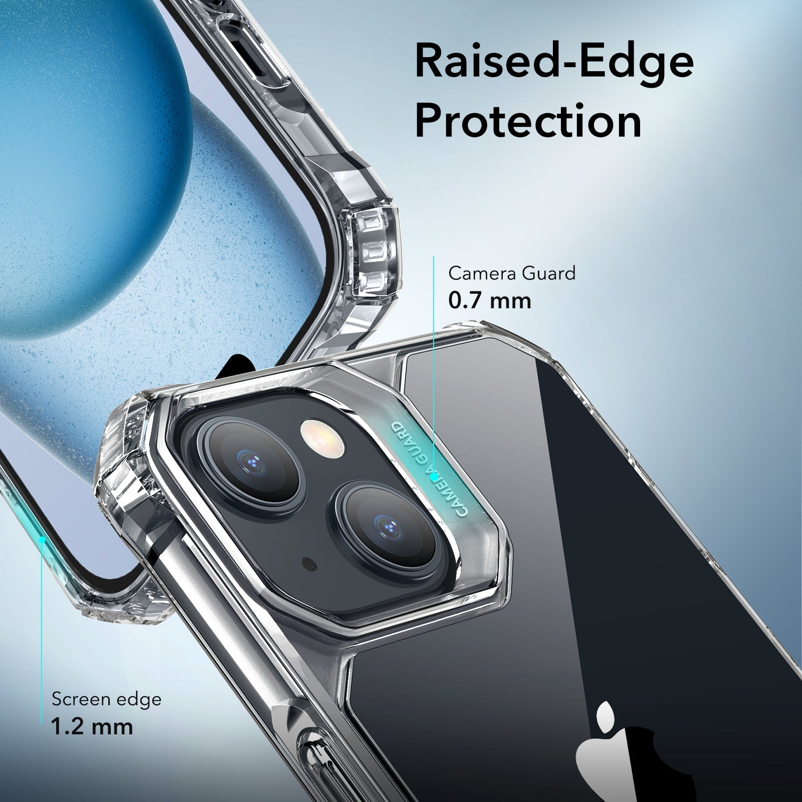 iPhone 15 Air Armor Clear Case - Clear ESR