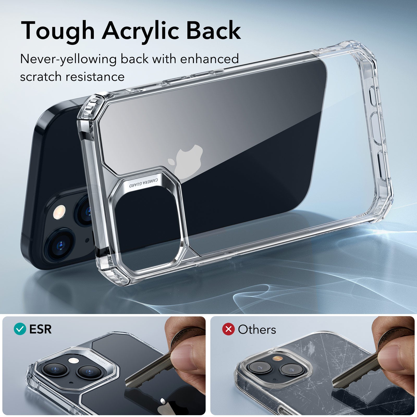 iPhone 15 Air Armor Clear Case - Clear ESR