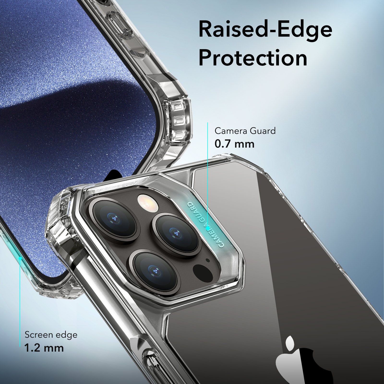 iPhone 15 Pro Air Armor Clear Case - Clear - ESR