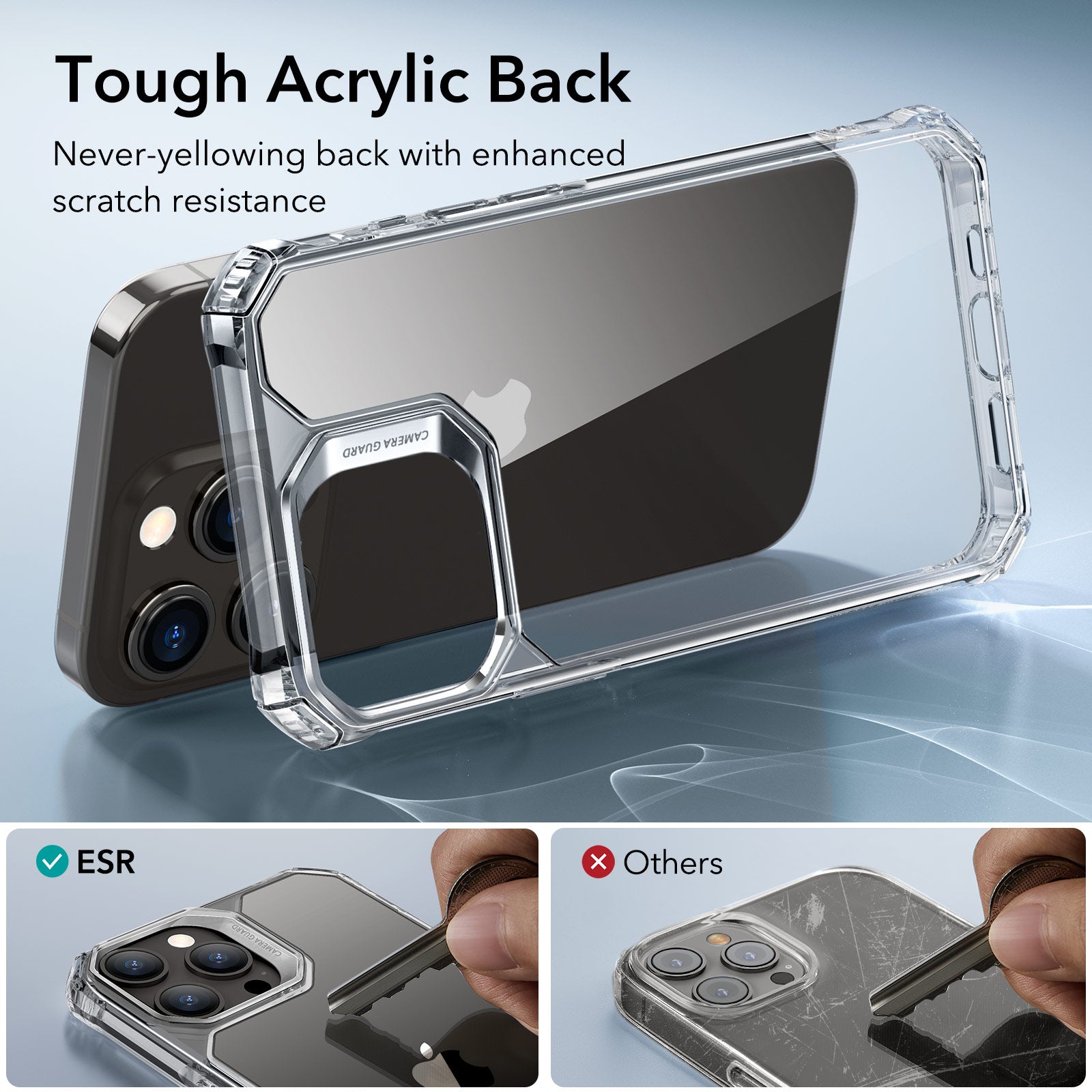 iPhone 15 Pro Air Armor Clear Case - Clear - ESR