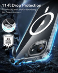 iPhone 16e HaloLock Classic Hybrid Case Privacy Protection Bundle - Frosted Black ESR