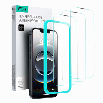 iPhone 16e UltraFit Classic Screen Protector - 3 Pack with Alignment Frame ESR