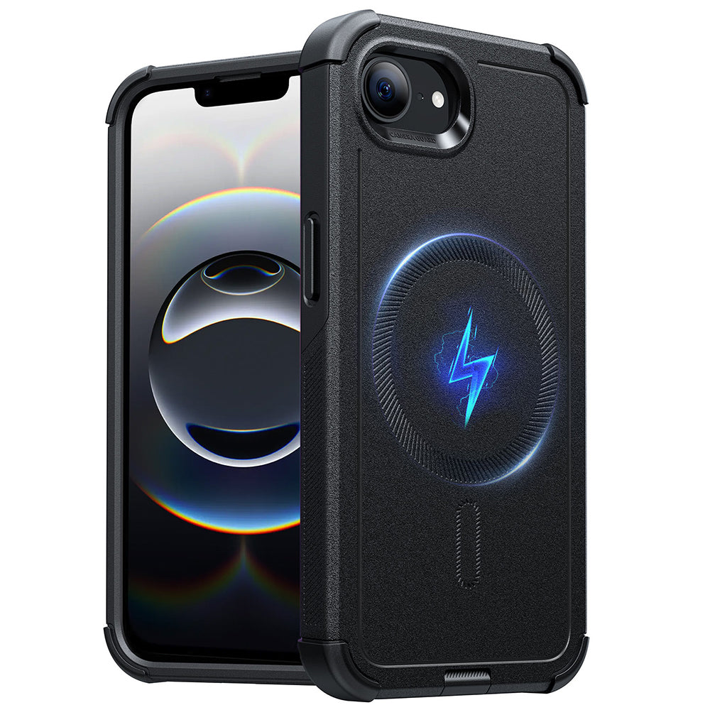 iPhone 16e HaloLock Cyber Tough Case - Black ESR
