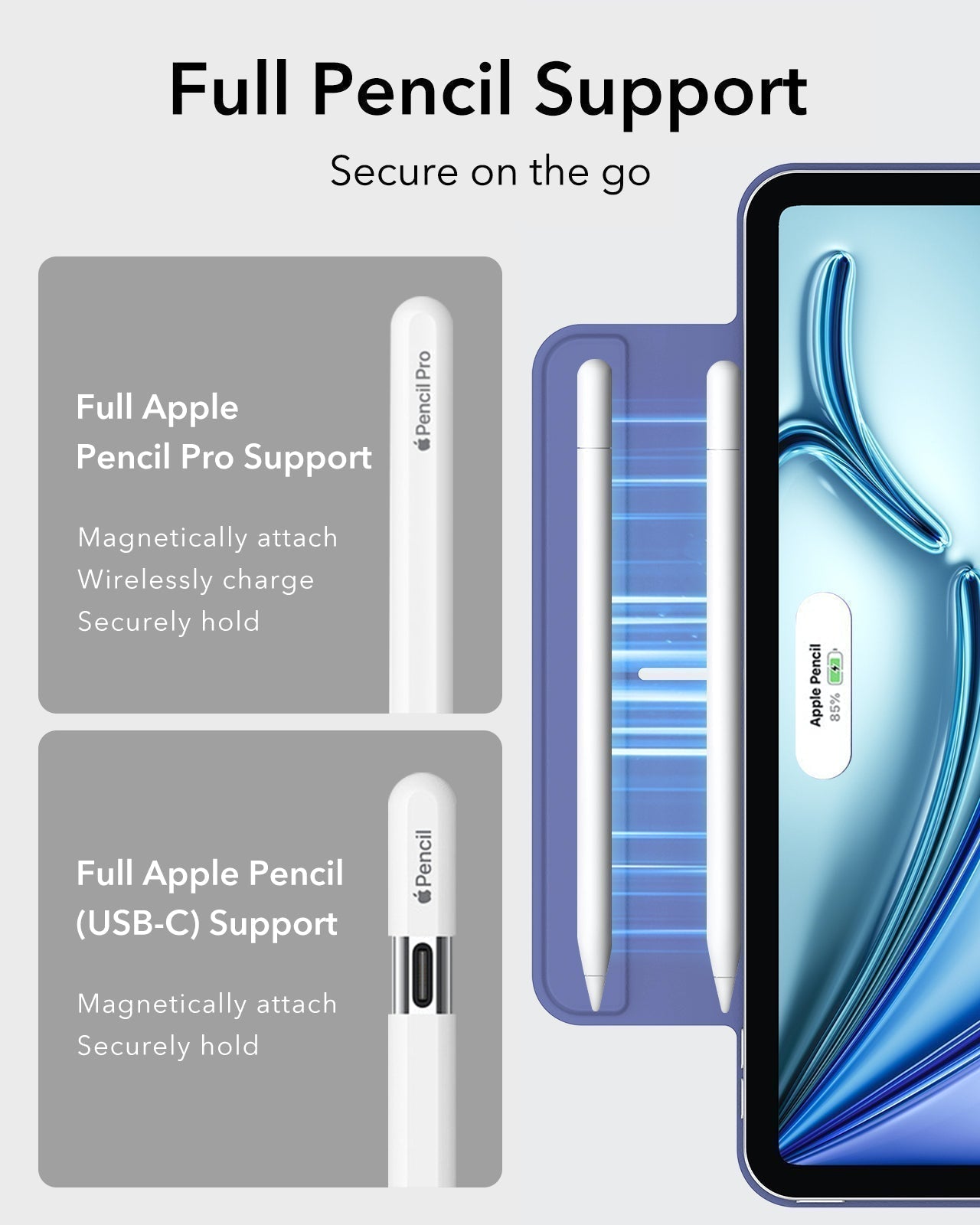 iPad Air 11ʺ (2025/2024) Rebound Art Bundle - Sky Blue ESR