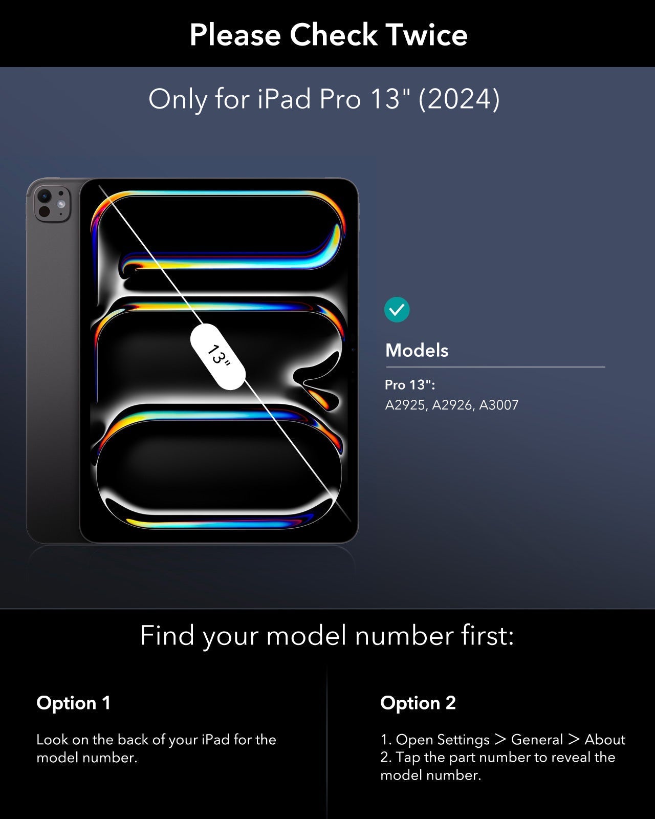 iPad Pro 13ʺ (2024) Rebound Magnetic Keyboard Case 360 Pencil Bundle - US Layout-Black ESR