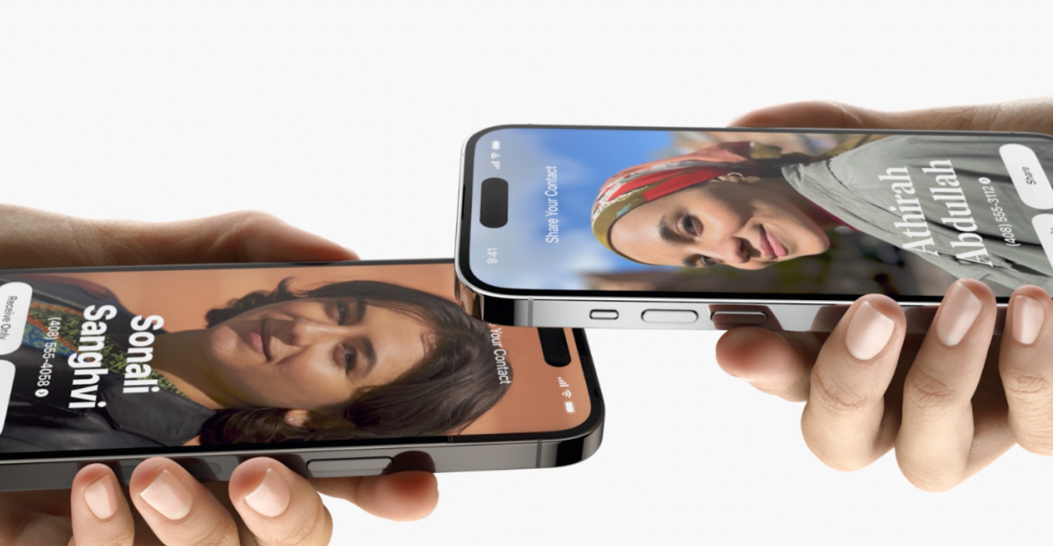 Android's Gesture Exchange VS APPLE namedrop