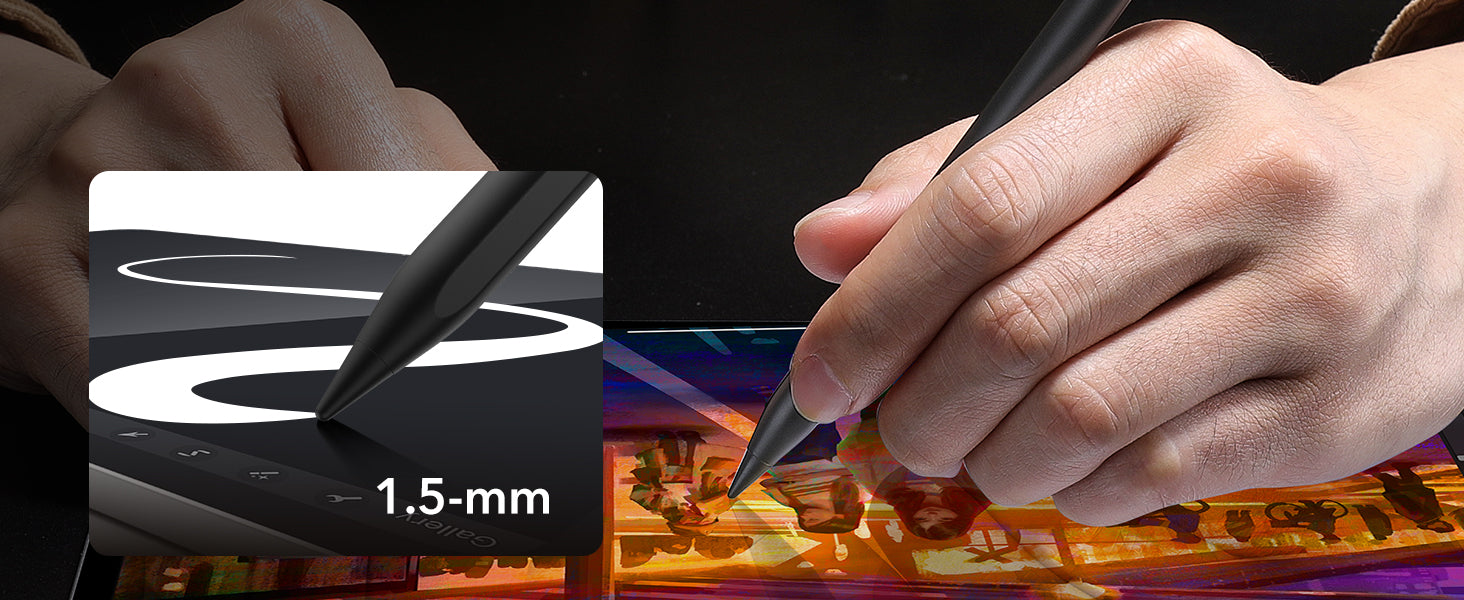 ESR Digital Pencil for iPad – Palm Rejection & Tilt Support, Magnetic Attachment, Compatible with iPad Pro, Air, Mini 7 slider image image_BWBTFG
