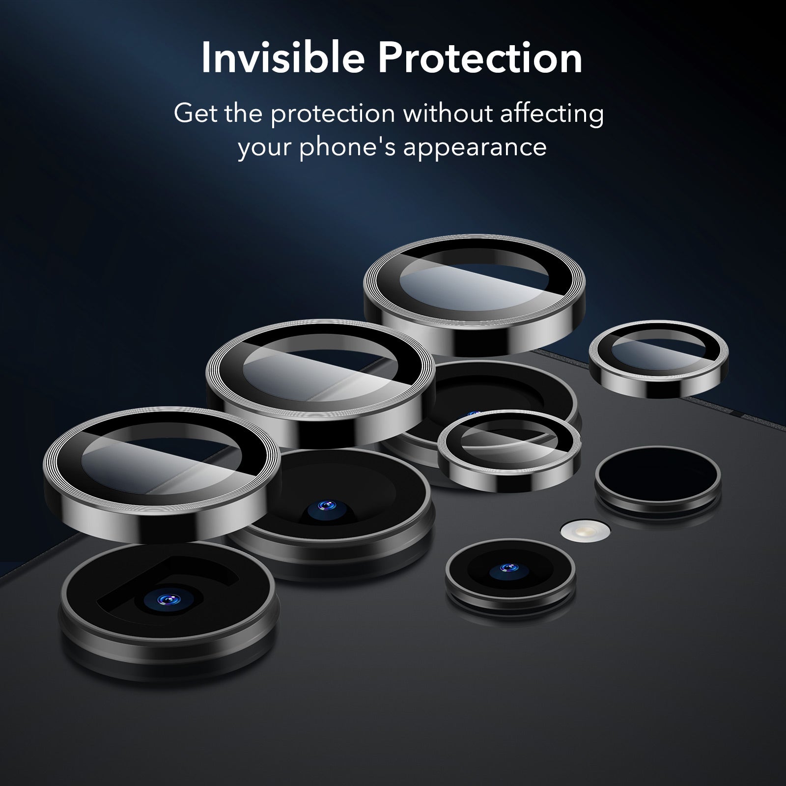 Galaxy S24 Ultra Armorite Camera Lens Protectors Set - Black ESR