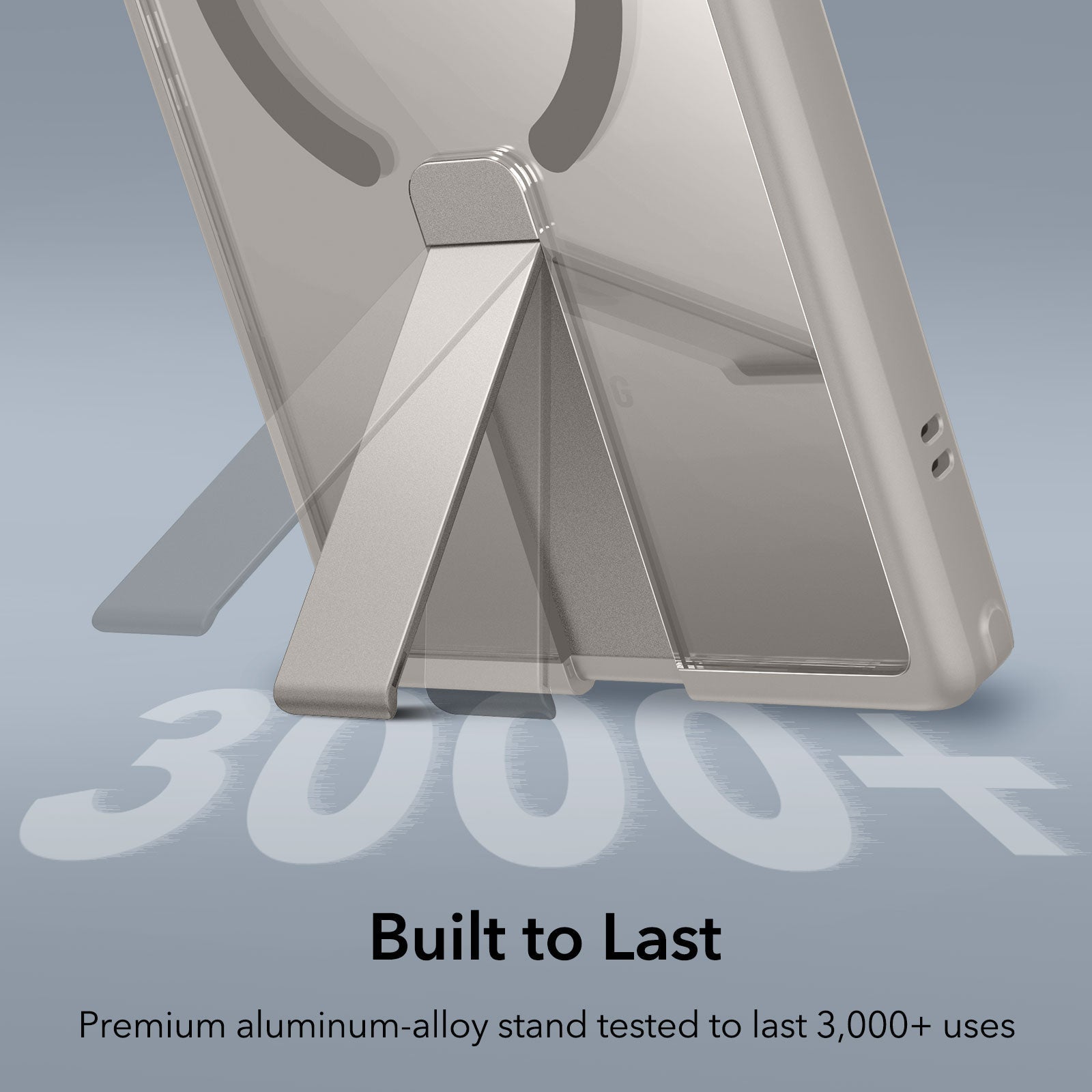 Galaxy S24 Ultra Boost Flickstand Case (HaloLock) - Clear Grey ESR