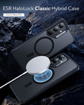 Galaxy S25+ HaloLock Classic Hybrid Case - Frosted Blue ESR