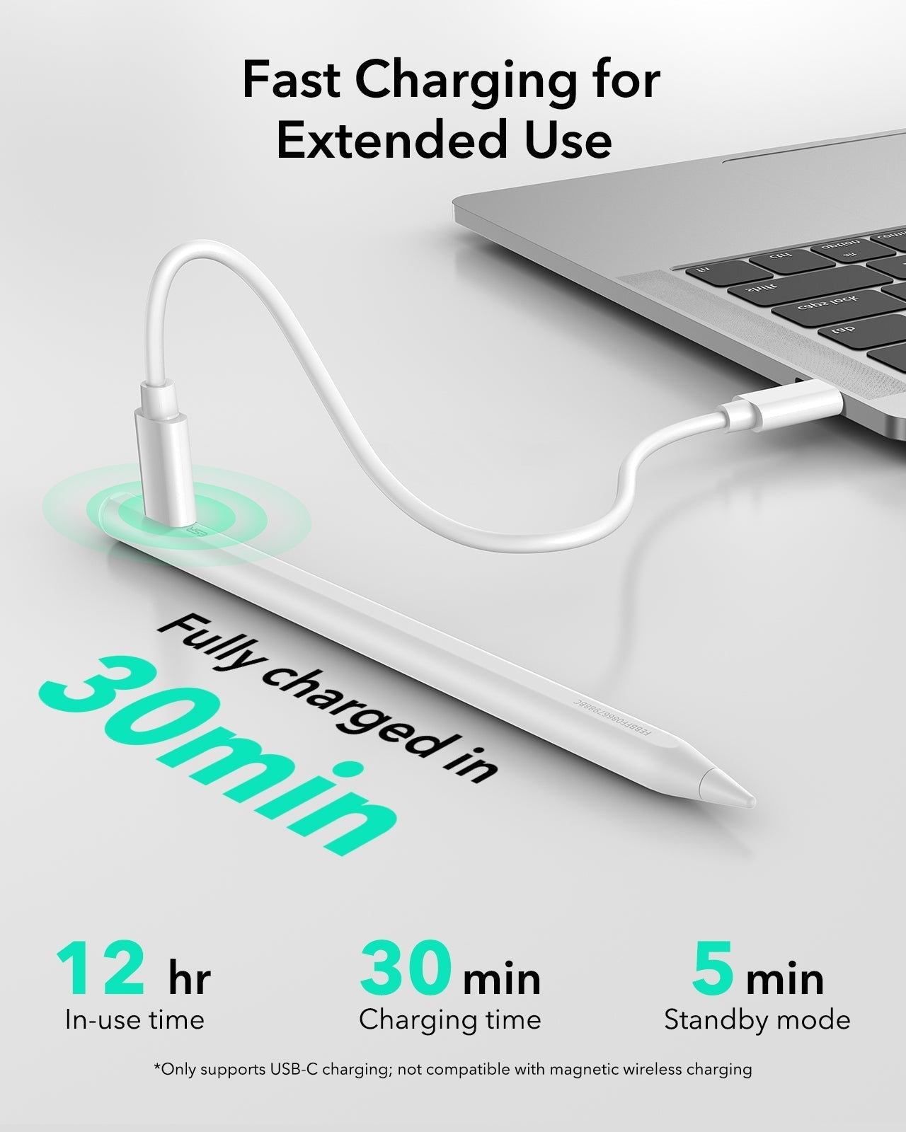 Geo Digital Pencil with Built-in Find My - Pink ESR