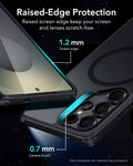 Galaxy S25 Ultra HaloLock Classic Hybrid Case - Frosted Black ESR