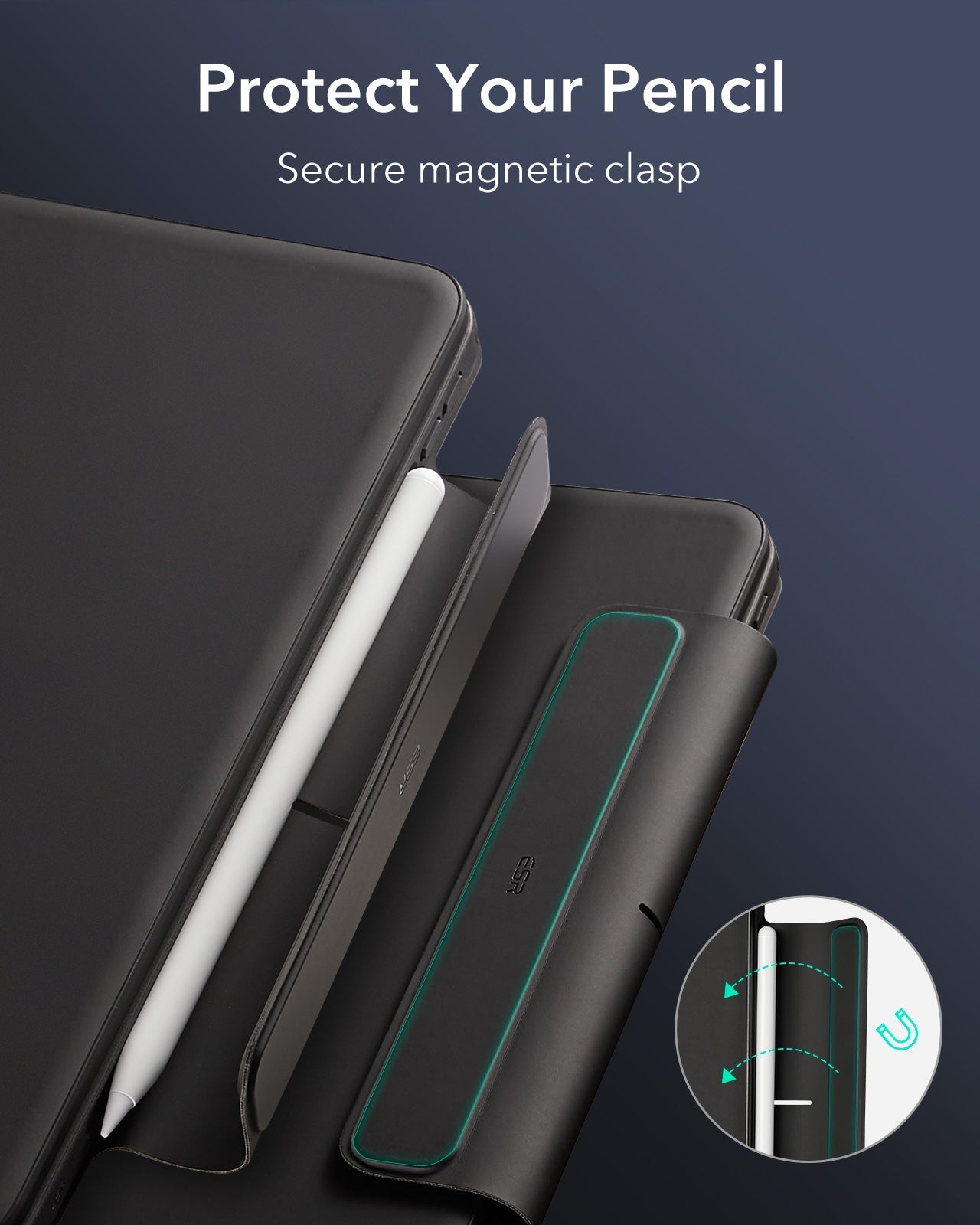 Rebound Magnetic Keyboard Case 360 for iPad Air 10.9” (5th/4th