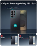 Galaxy S25 Ultra HaloLock Classic Hybrid Case - Frosted Black ESR