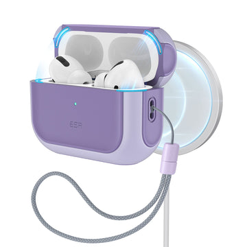 airpods pro orbit hybrid case purple