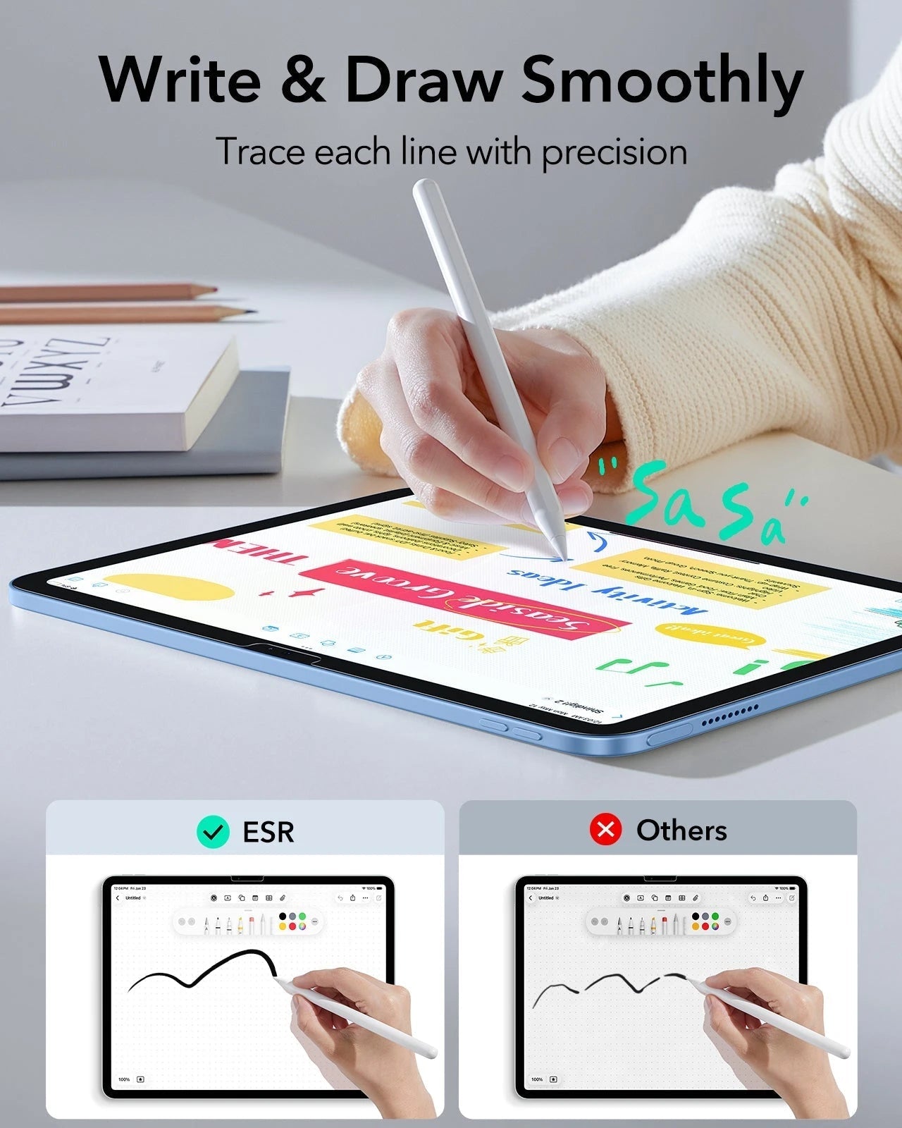 iPad 10th Generation UltraFit Classic Paper-Feel Screen Protector â€?2 Pack ESR ESR