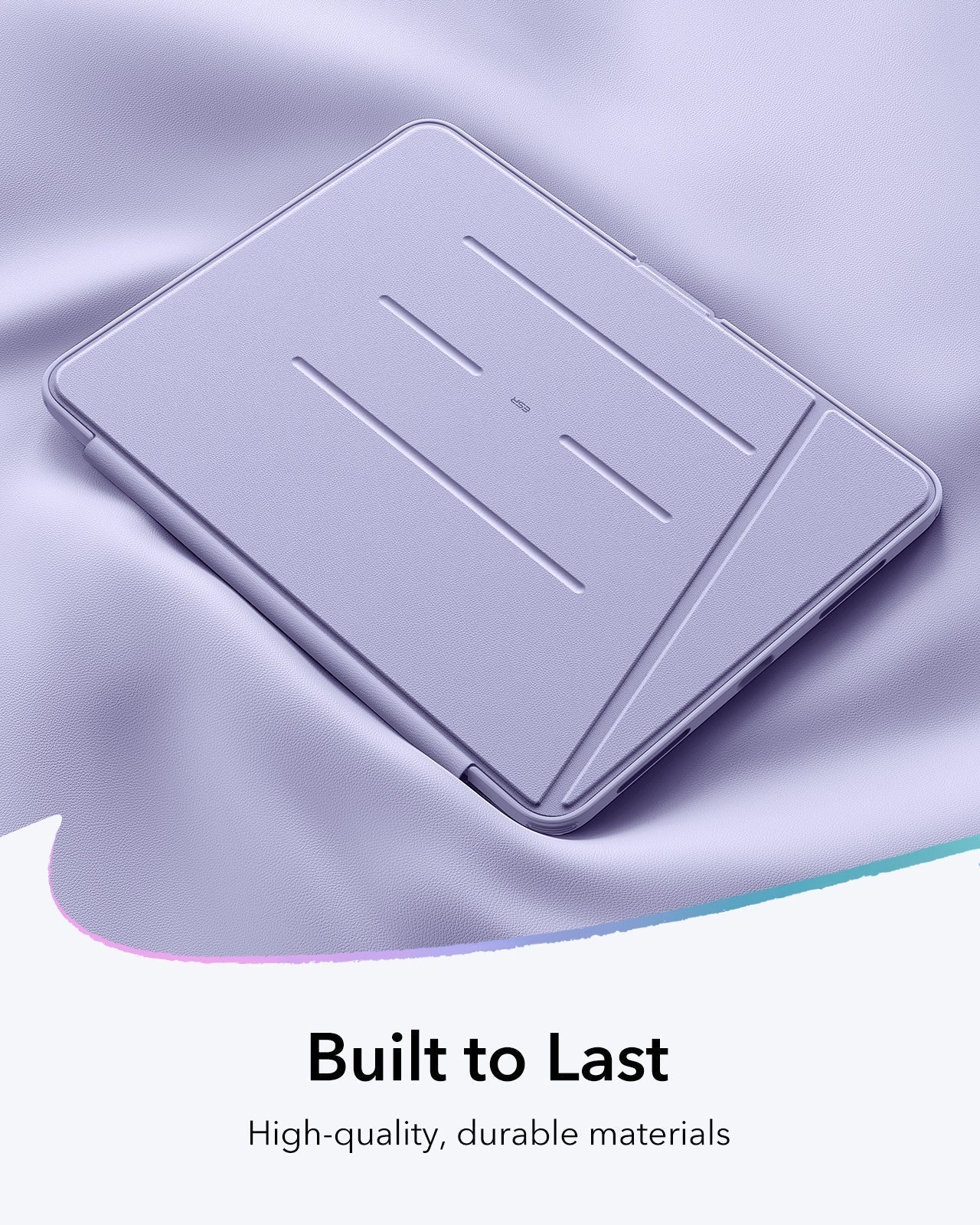 iPad Air 11" (M4) 2026 Flip Magnetic Case with Pencil Holder - Light Purple ESR ESR