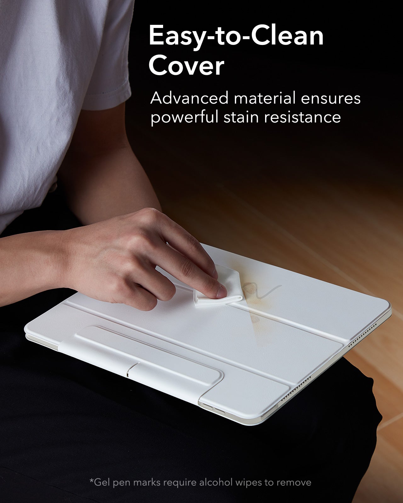iPad Air 11" (M4) 2026 Rebound Hybrid Case 360 - Brilliant White ESR ESR