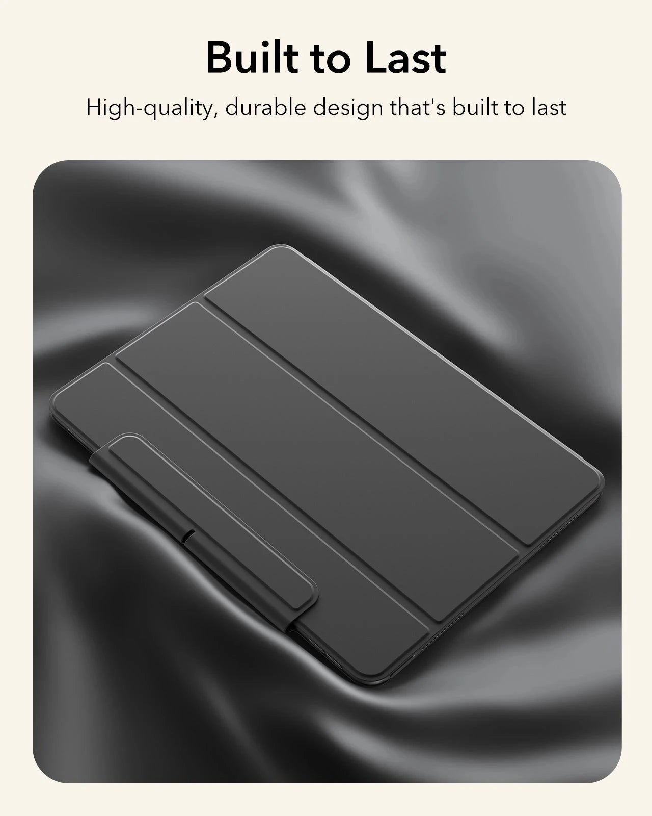 iPad Air 11" (M4) 2026 Rebound Magnetic Case - Black ESR ESR