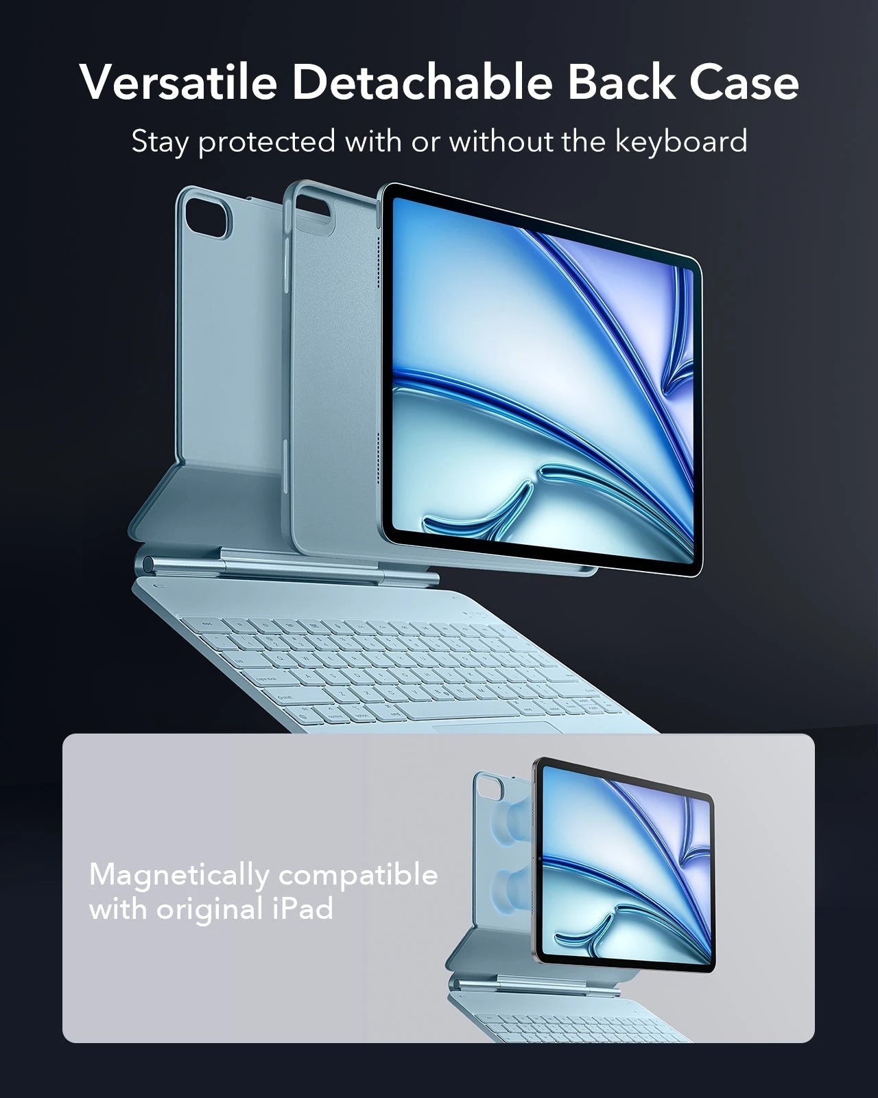 Blue_ipad_case-_Rebound_Folio_Keyboard_Case_for_iPad_Air_13-inch_M4_2026_Versatile Detachable back case