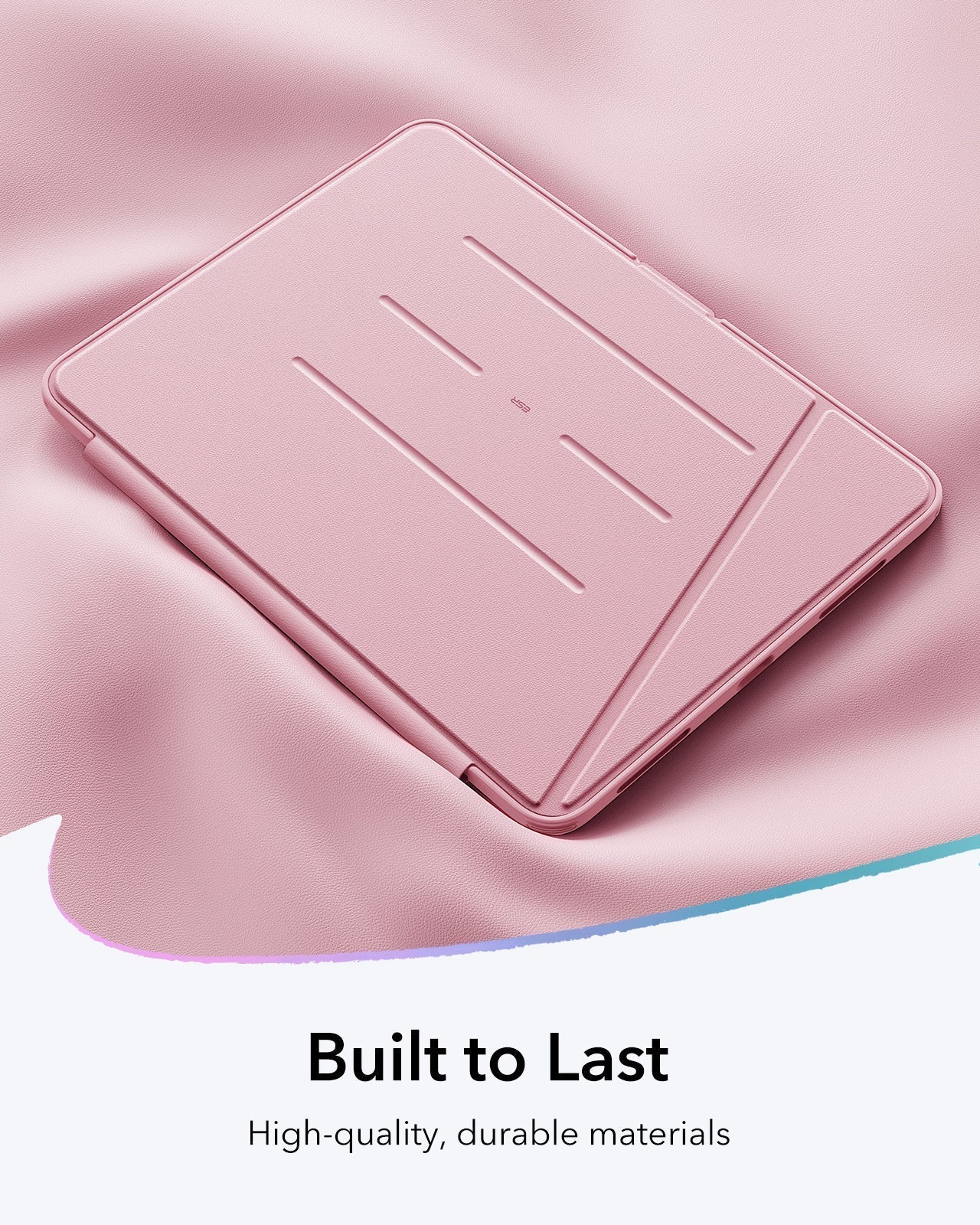 iPad Air 13" (M4) 2026 Flip Magnetic Case with Pencil Holder - Pink ESR ESR