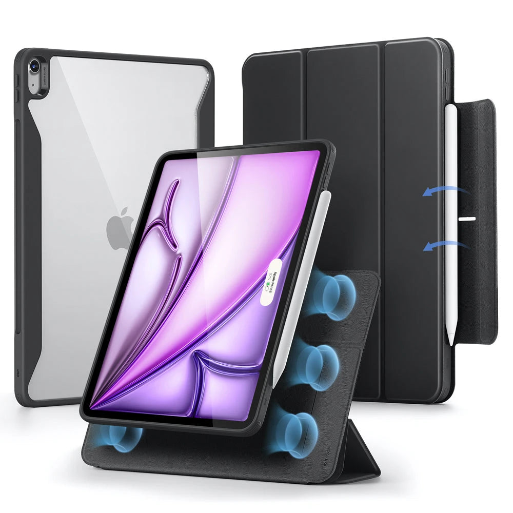 iPad Air 13" (M4) 2026 Rebound Hybrid Case 360 - Black ESR ESR