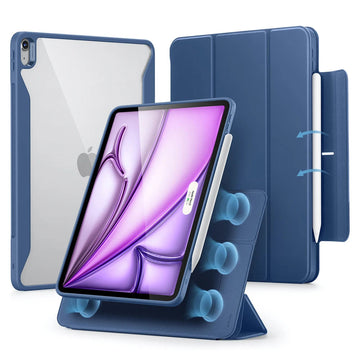 iPad Air 13" (M4) 2026 Rebound Hybrid Case 360 - Navy Blue ESR ESR