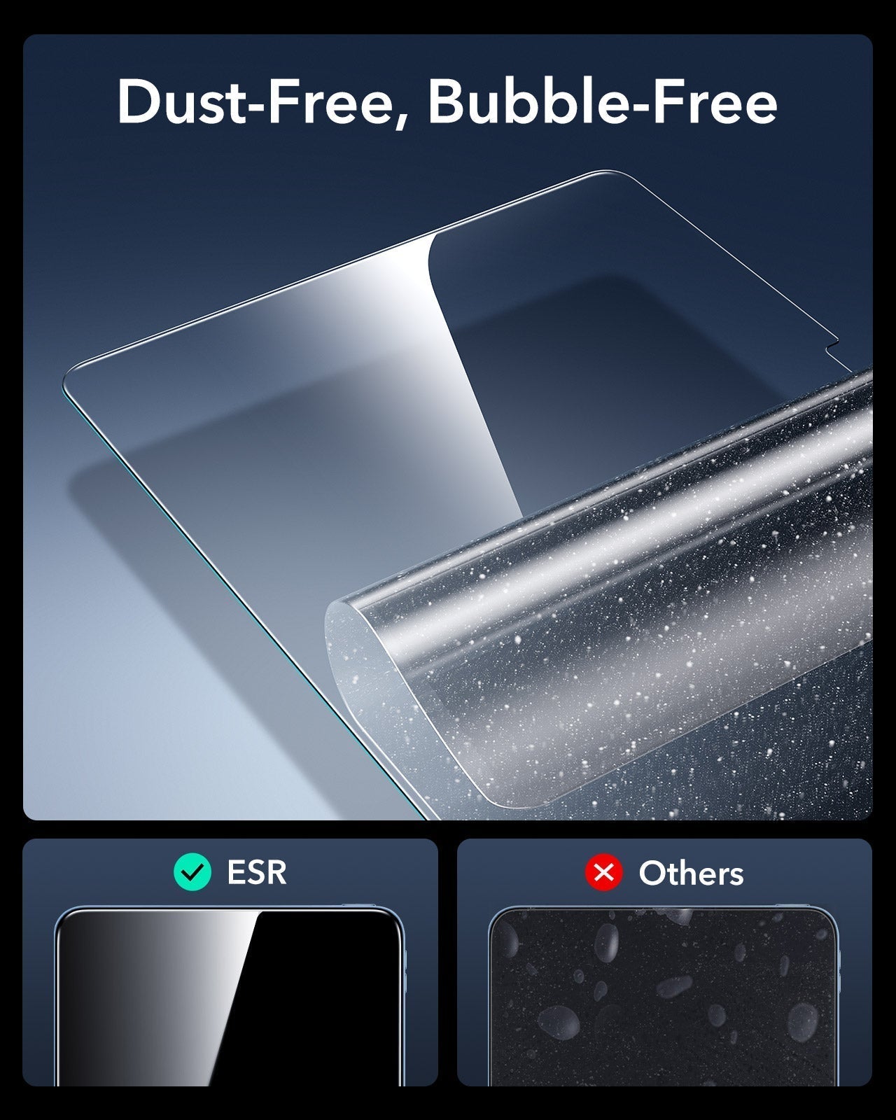 iPad Air 13" (M4, 2026) Bundle Rebound Magnet-Tastaturhülle 360° & Displayschutz-dust-free，bubble-free