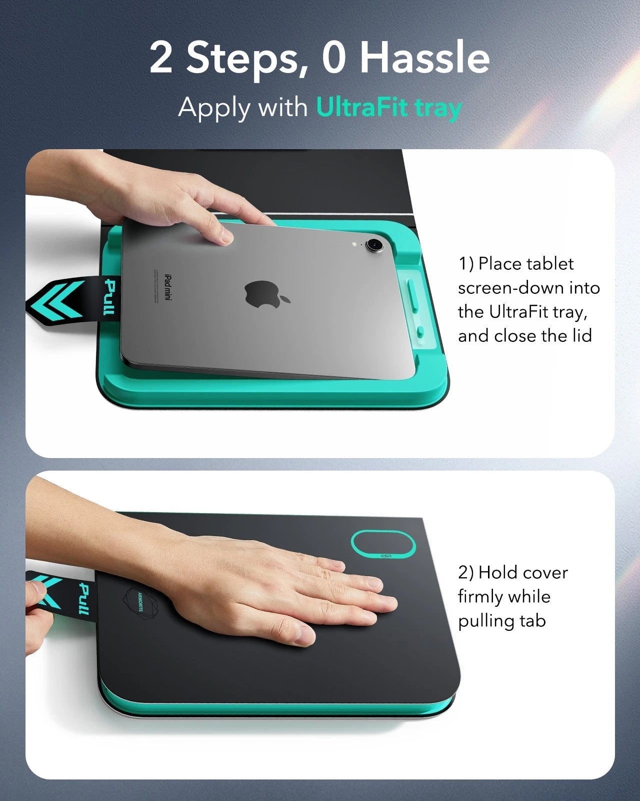 iPad mini 7/mini 6 UltraFit Armorite® Paper-Feel Screen Protector â€?2 Pack ESR ESR