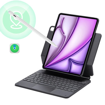 iPad Air 13â€?(2025) Rebound Magnetische Tastatur Hülle 360 Pencil Bündel-DE Layout-Schwarz ESR ESR