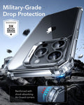 iPhone 15 Pro Max Air Armor Clear Case - Clear Dark Blue ESR