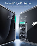 iPhone 15 Pro Max Air Armor Clear Case - Clear Dark Blue ESR