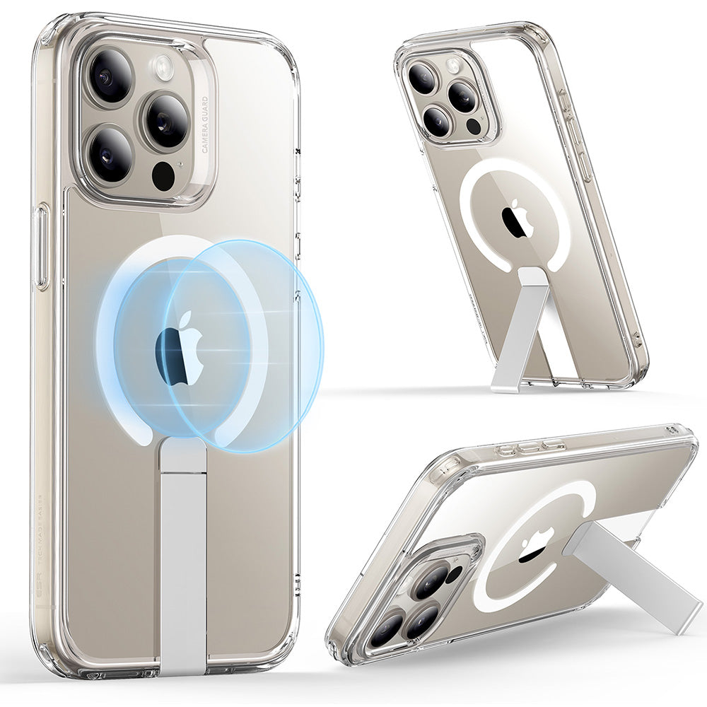 iPhone 15 Pro Max Boost Flickstand Case (HaloLock) - Clear ESR