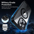 iPhone 15 Pro Max Boost Flickstand Case (HaloLock) - Clear Black ESR