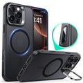 iPhone 16 Pro Max HaloLock Classic Hybrid Case (Camera Control, Stash Stand) - Frosted Black ESR