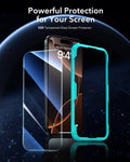 iPhone 16 Pro Max Tempered-Glass Screen Protector - 3 Pack with Alignment Frame ESR