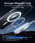 iPhone 16e HaloLock Classic Hybrid Case Privacy Protection Bundle - Frosted Black ESR