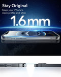 iPhone 16e HaloLock Classic Hybrid Case Privacy Protection Bundle - Frosted Black ESR