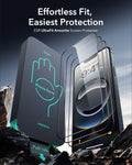 iPhone 16e HaloLock Classic Hybrid Case Protection Bundle - Frosted Black ESR