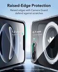 iPhone 16e HaloLock Zero Clear Case - Frosted Black ESR
