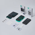 iPhone 16e HaloLock Cyber Tough Case Privacy Protection Bundle - Black - ESR 