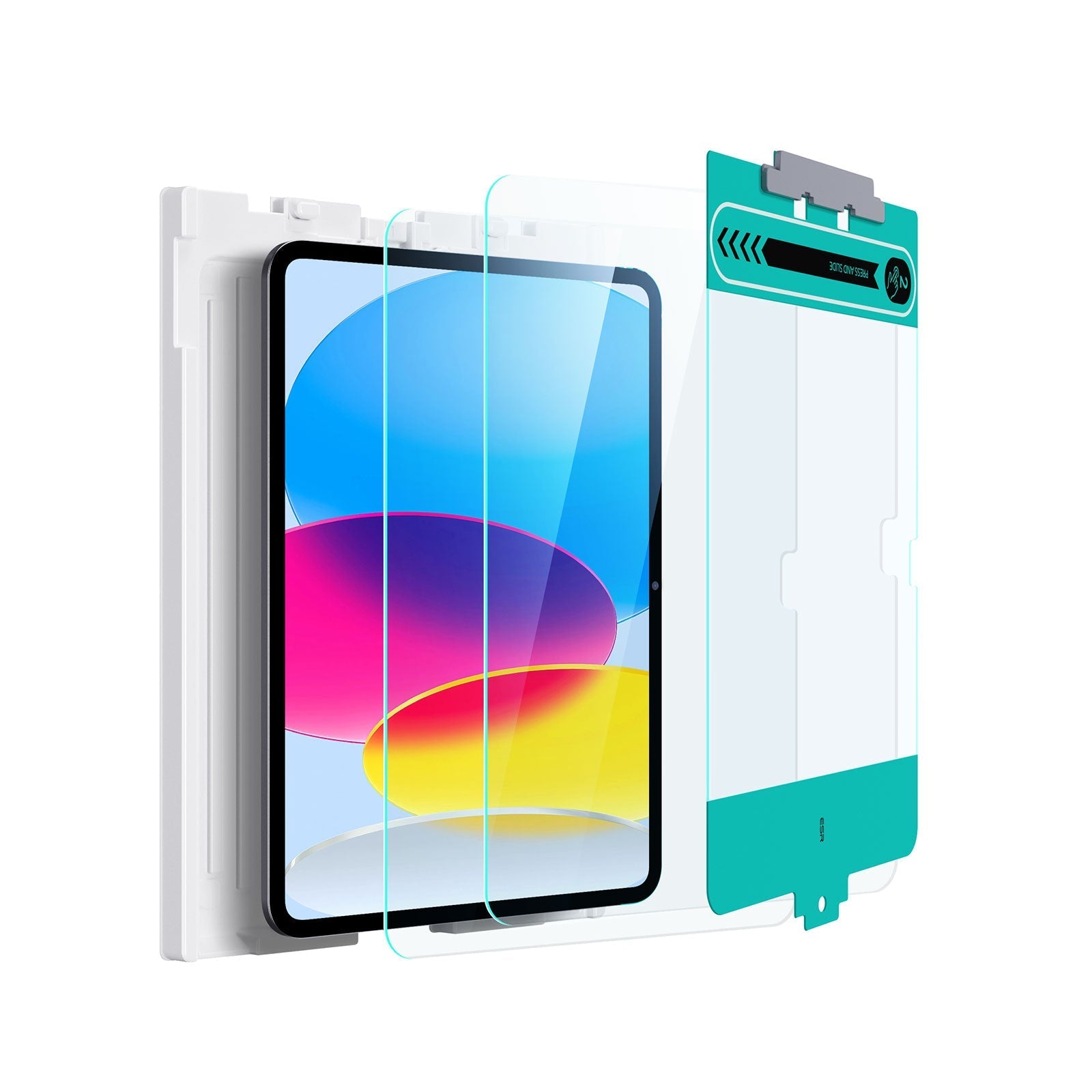 iPad 11th/10th Generation Tempered-Glass Screen Protector - 2 Pack ESR