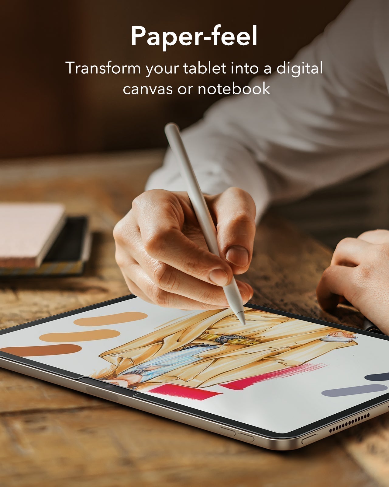 iPad Air 13ʺ (2025/2024) Rebound Art Bundle - Pink ESR