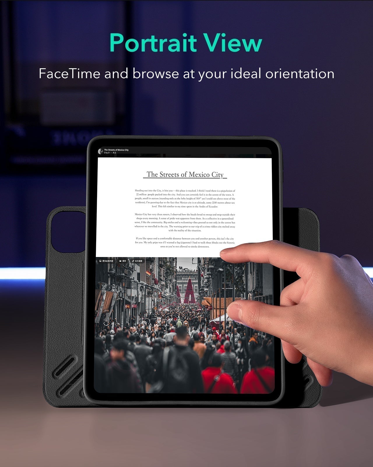 iPad Pro 11ʺ (2024) Shift Magnetic Case - Pink ESR